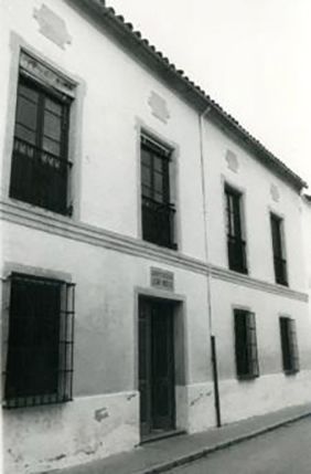 Ubicación original del colegio en calle Obispo