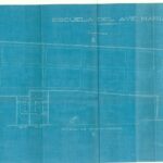 Plano de las Escuelas del Ave María de Málaga