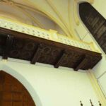 Colegio San Manuel. Detalle del coro de la capilla