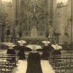 Colegio San Manuel. Interior de la iglesia