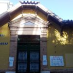 Grupo Escolar María Auxiliadora. Puerta de entrada