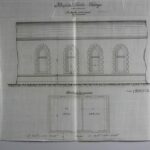Plano del Colegio de la Inmaculada Concepción de Málaga – Hospital Noble